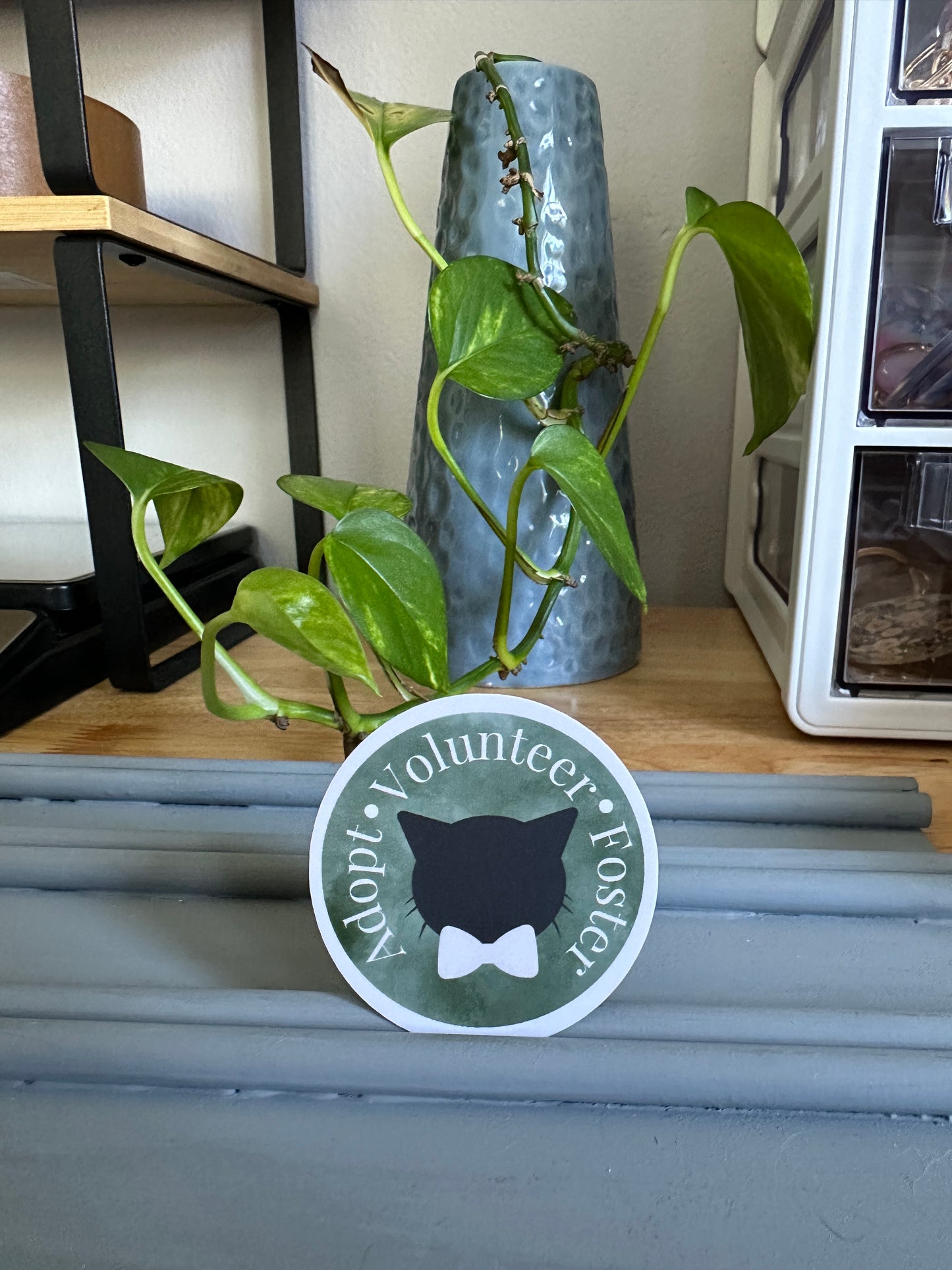 Matte Adopt Volunteer Foster Sticker