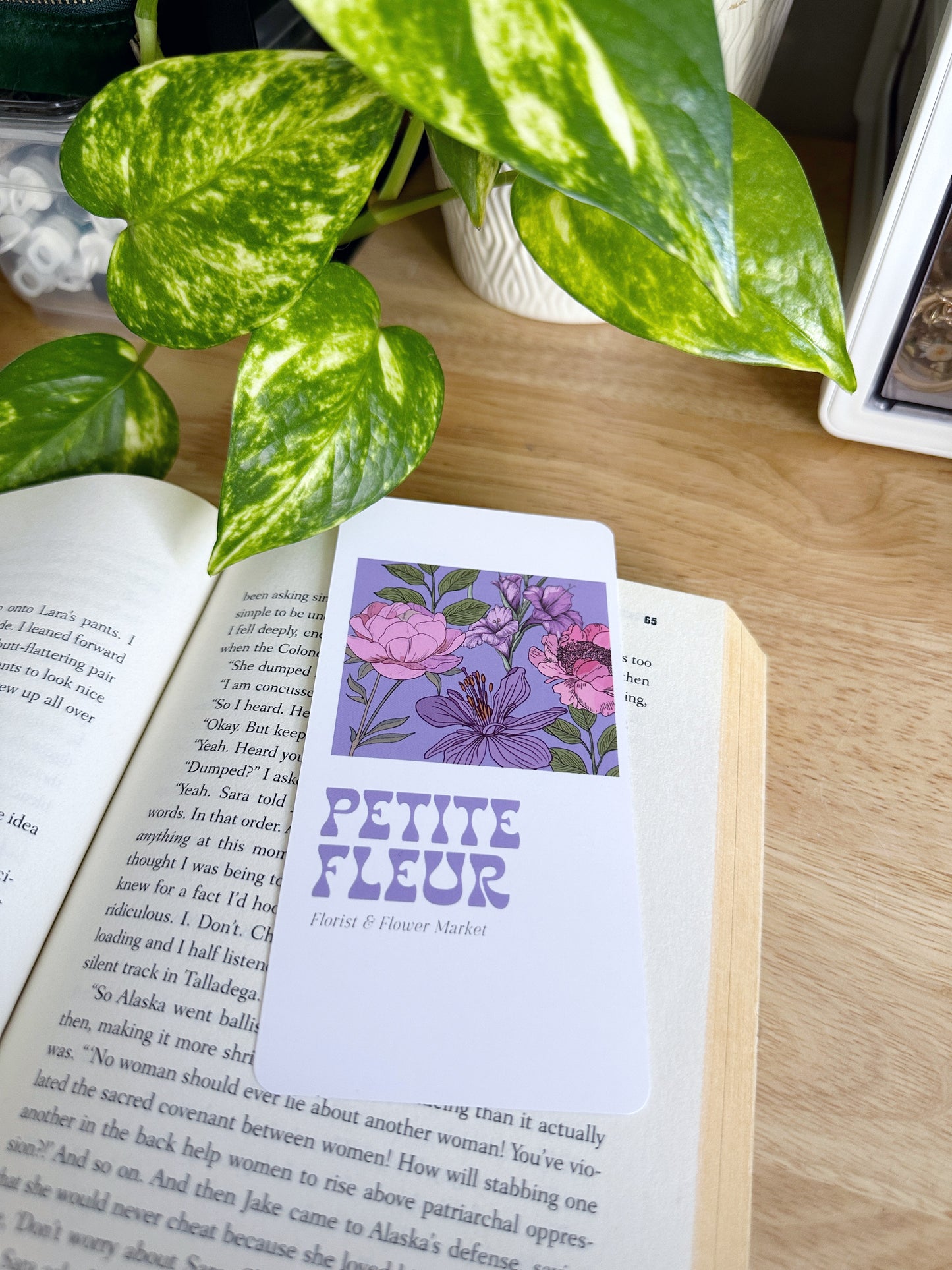 Floral Bookmark