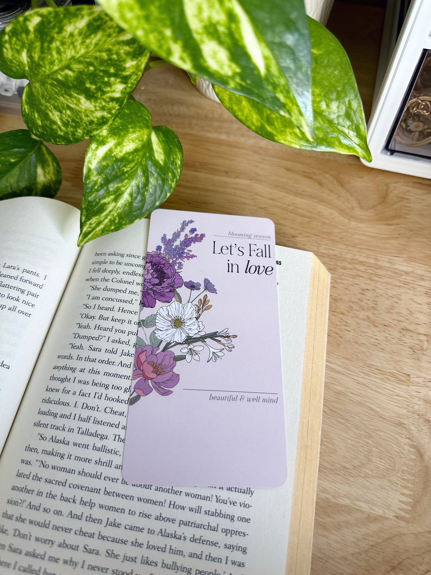 Floral Bookmark