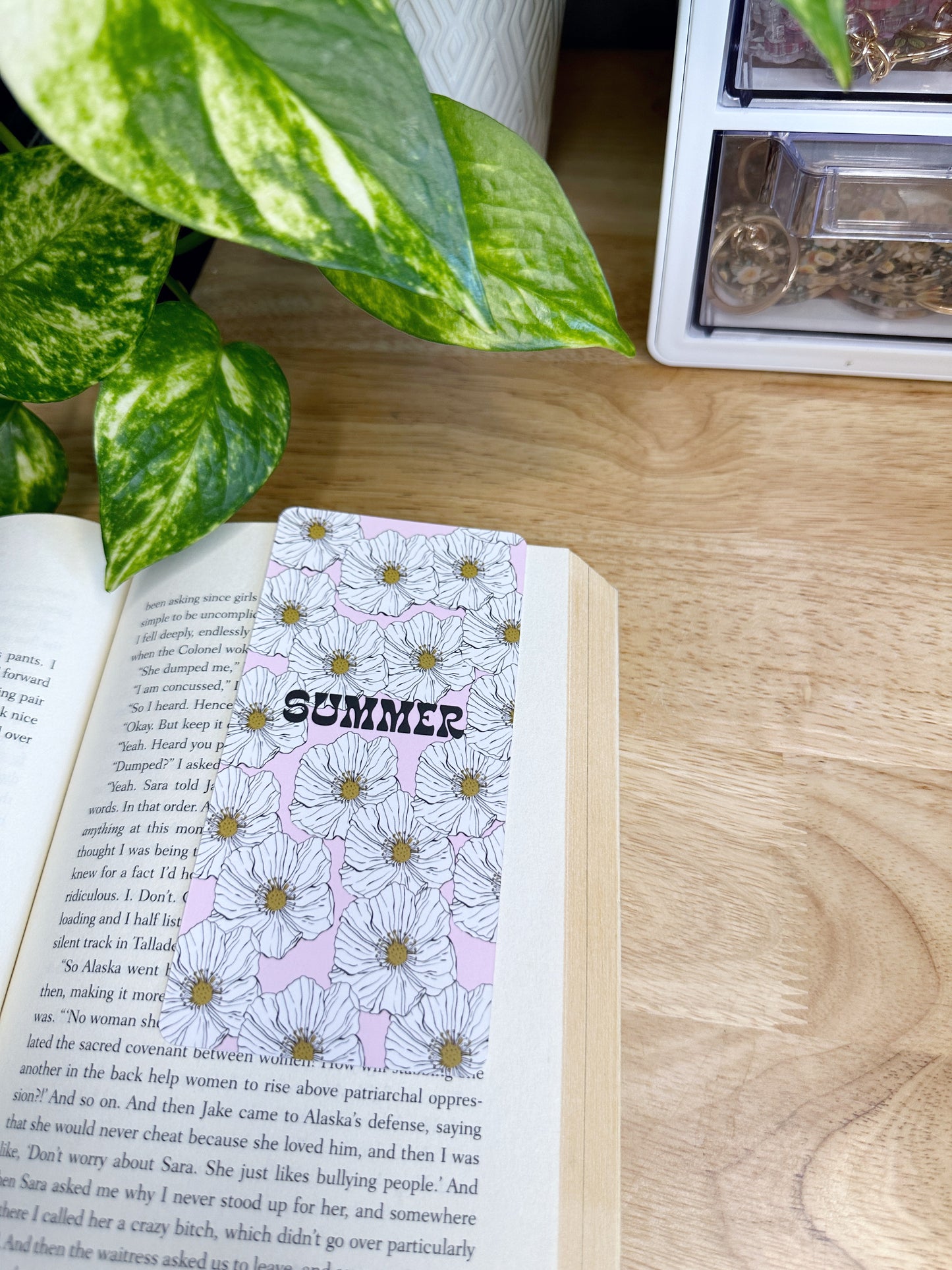 Floral Bookmark