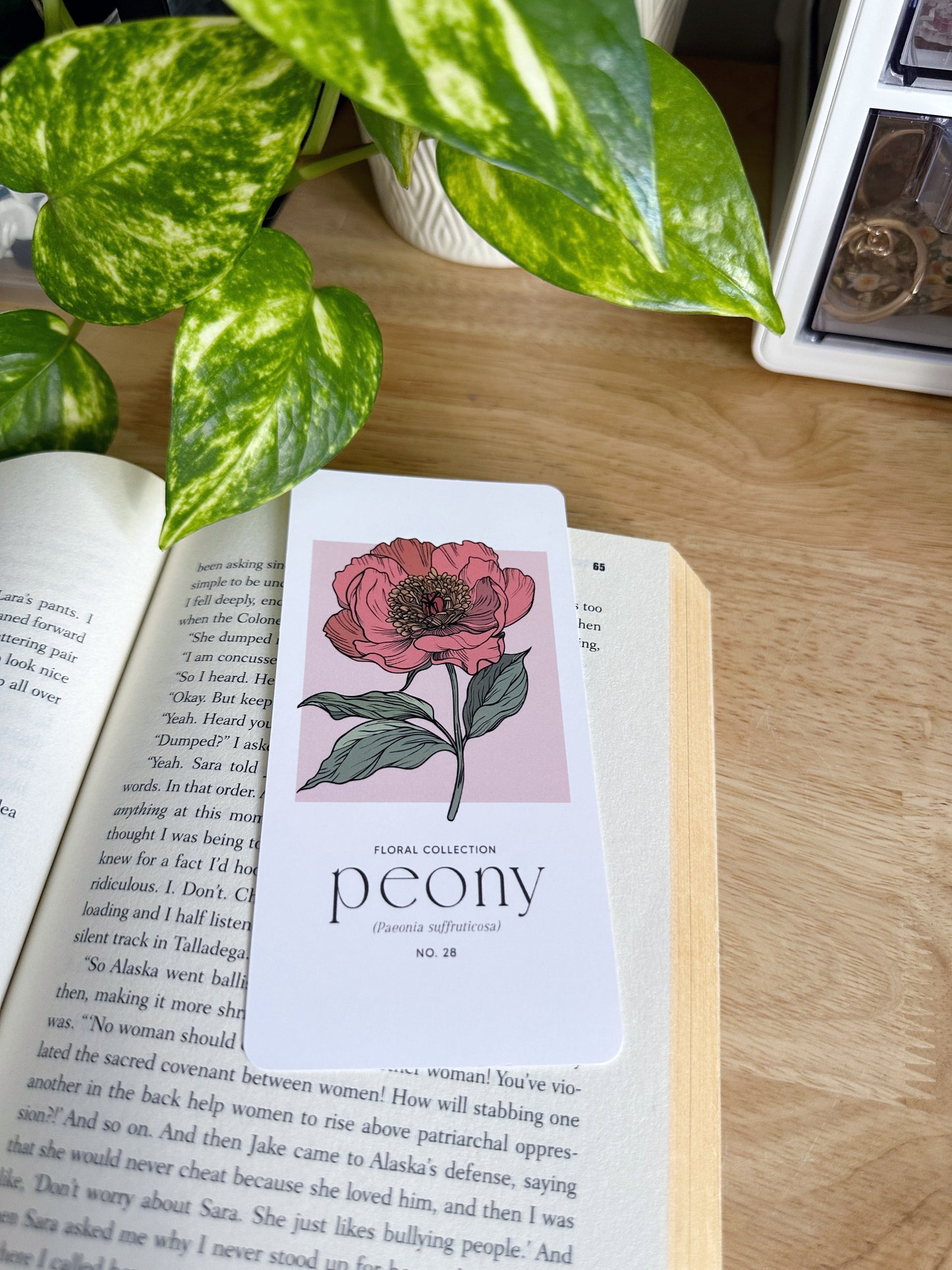 Floral Bookmark