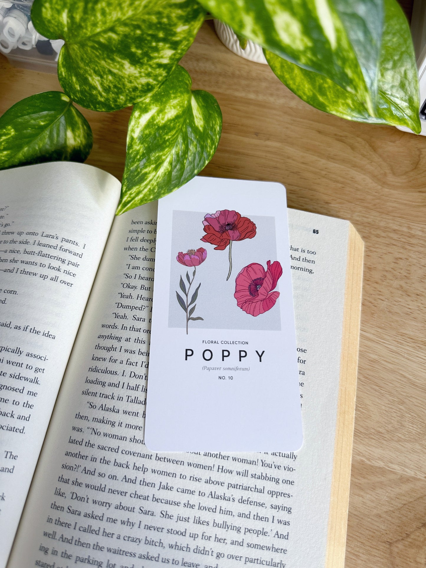 Floral Bookmark