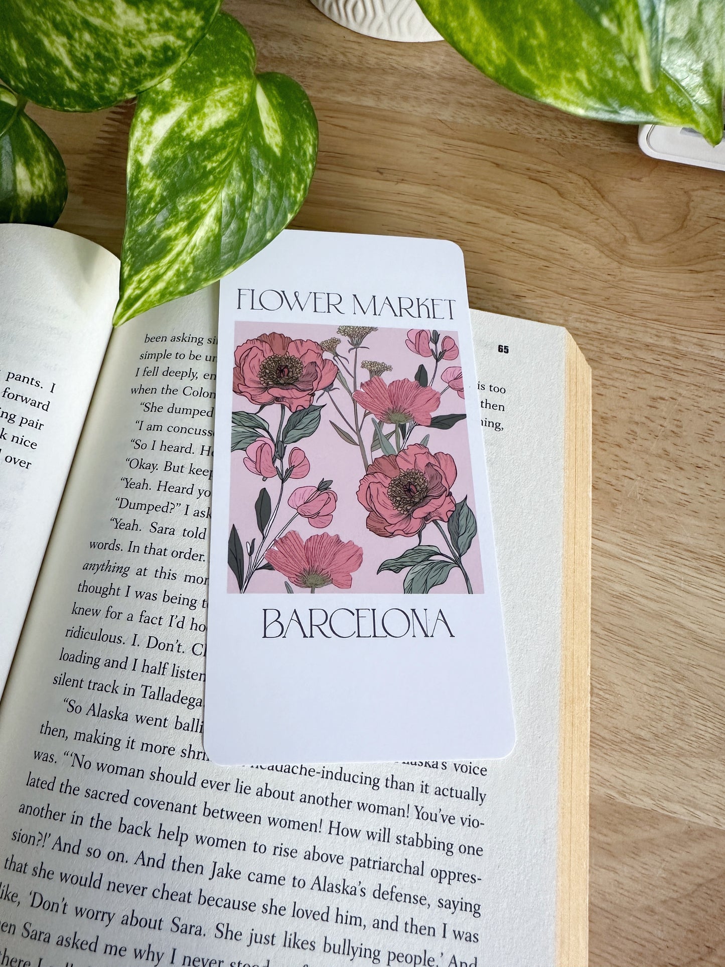 Floral Bookmark