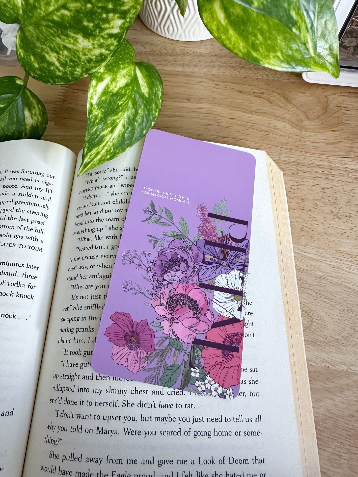 Floral Bookmark