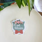 Glossy Cat Mom Sticker