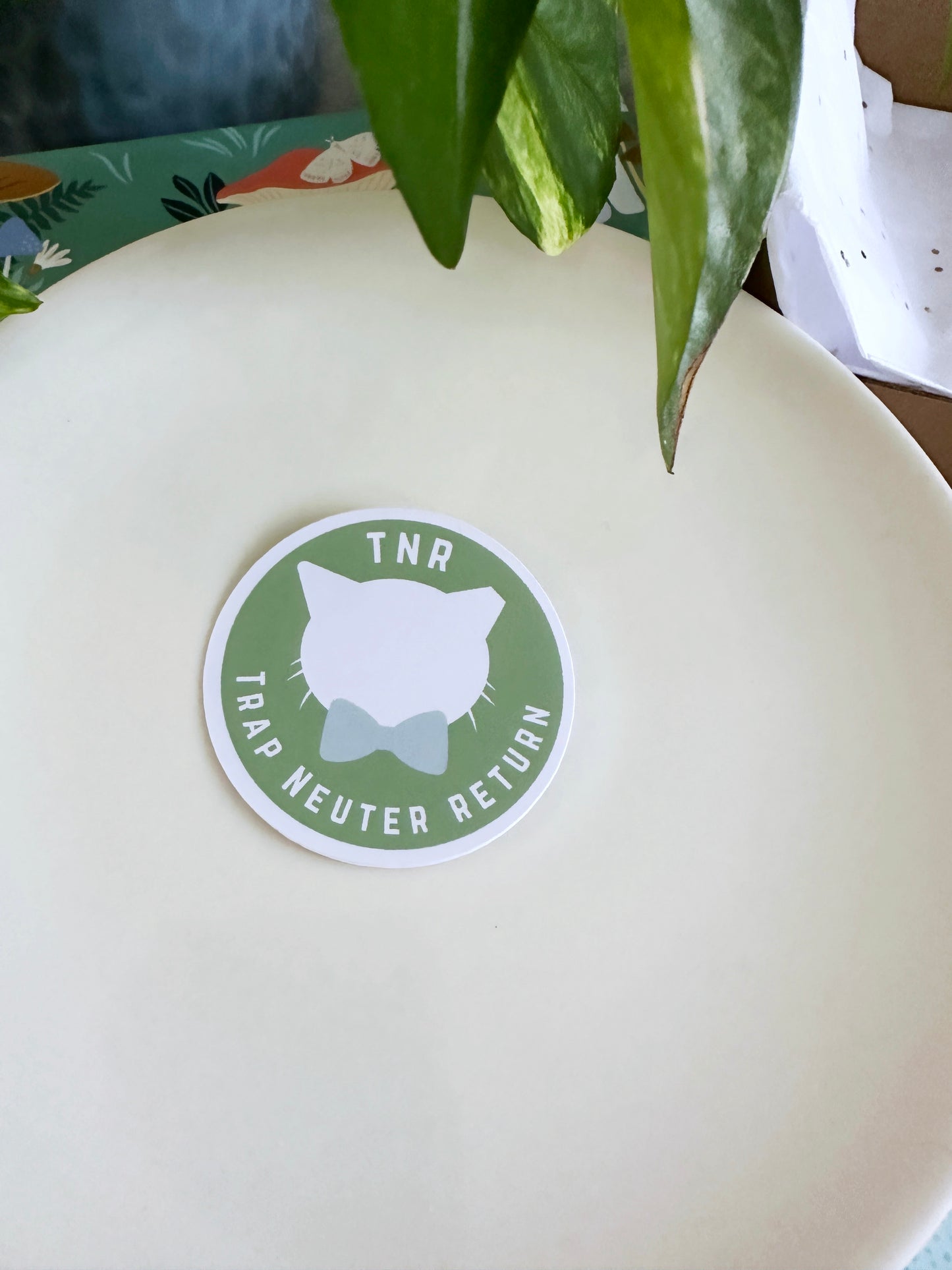 Matte TNR Sticker