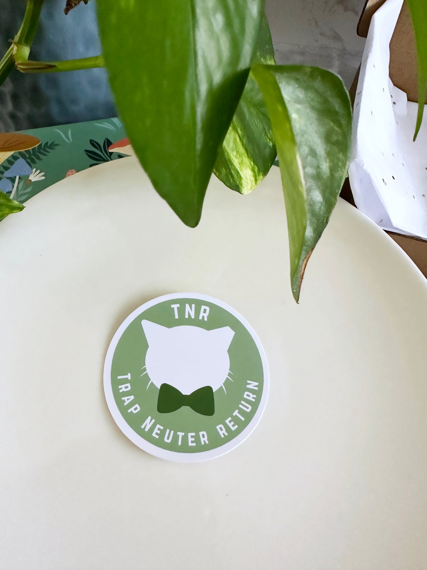 Glossy TNR Sticker
