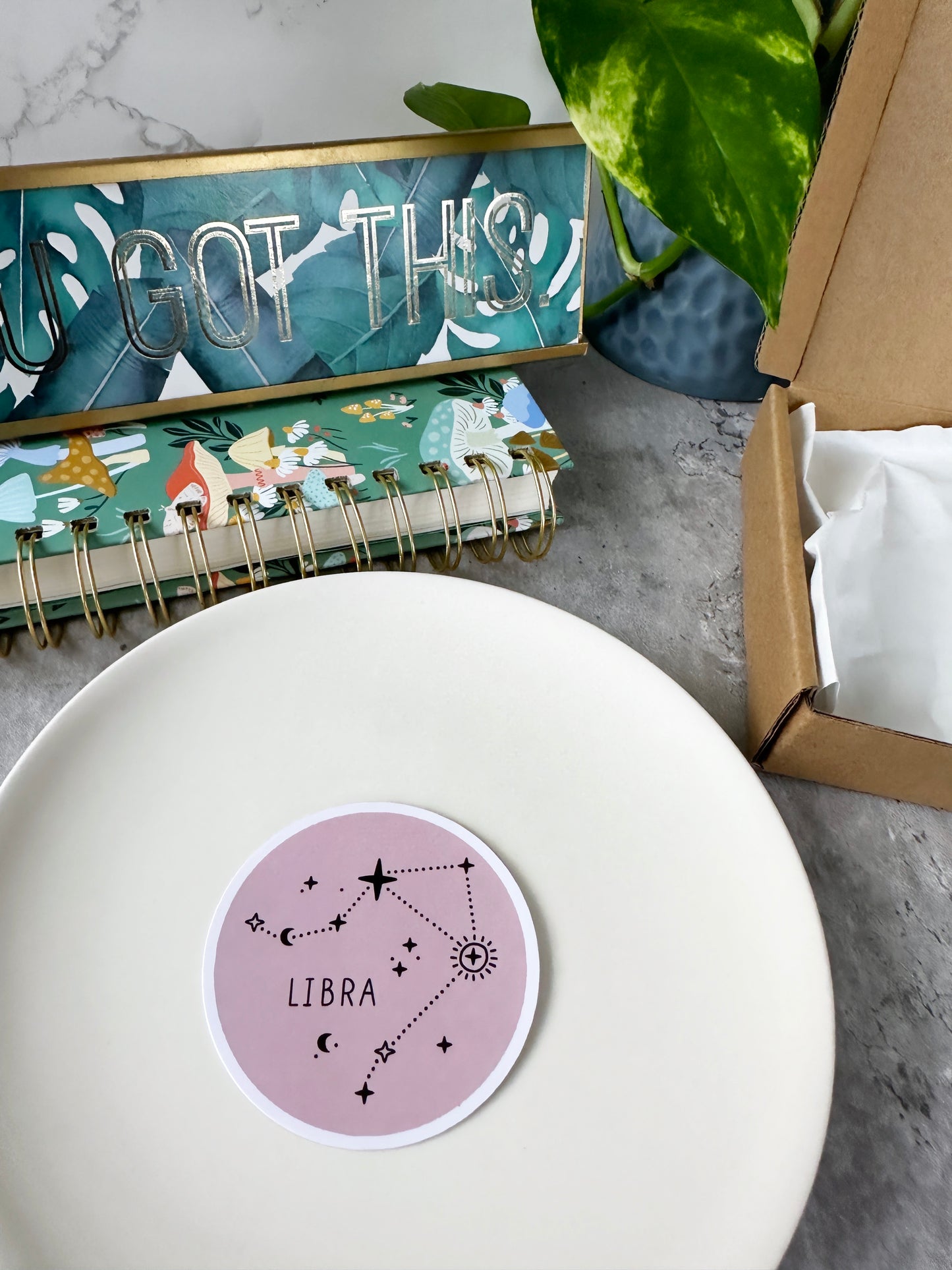 Libra Horoscope Sticker