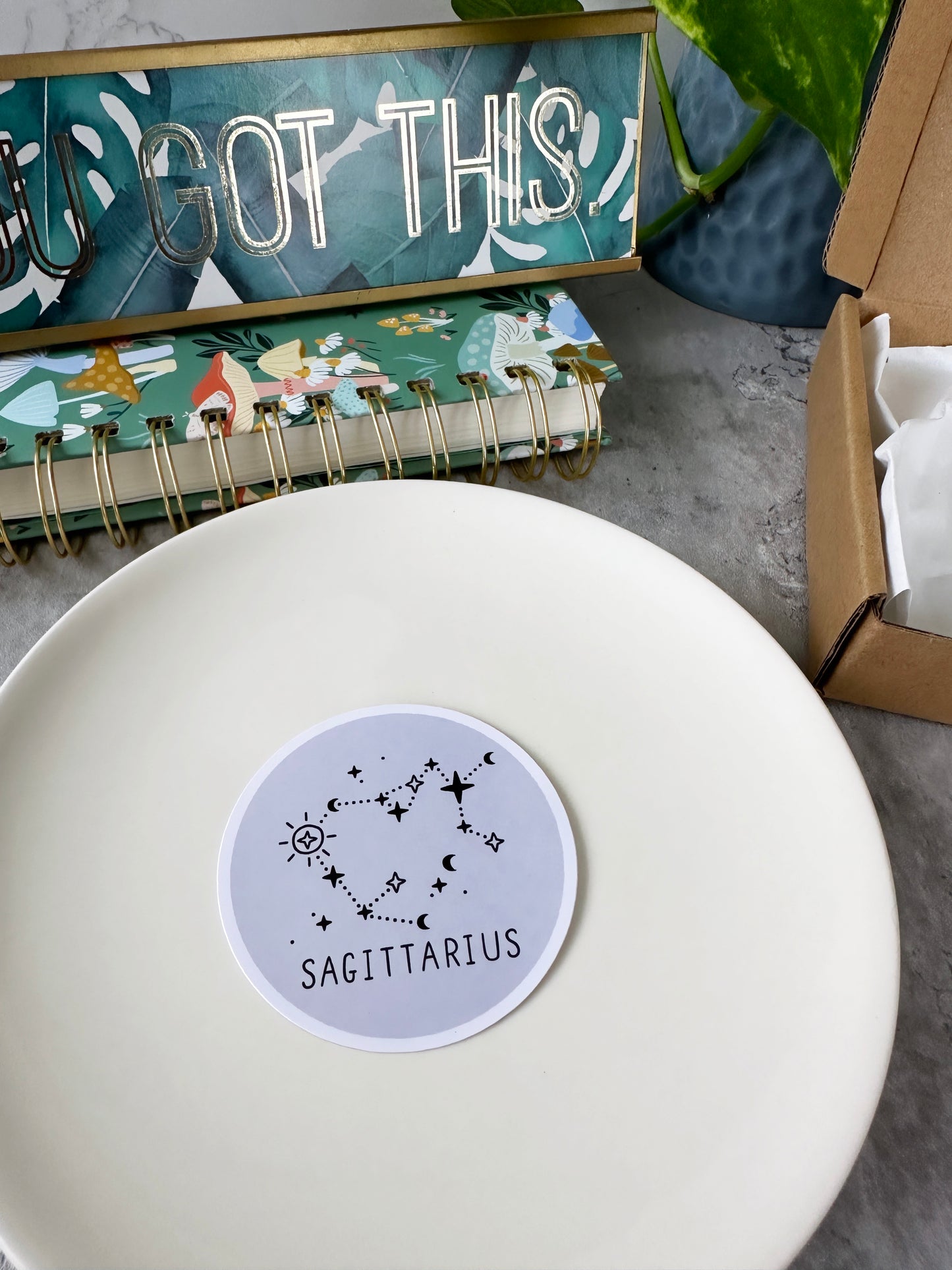 Sagittarius Horoscope Sticker