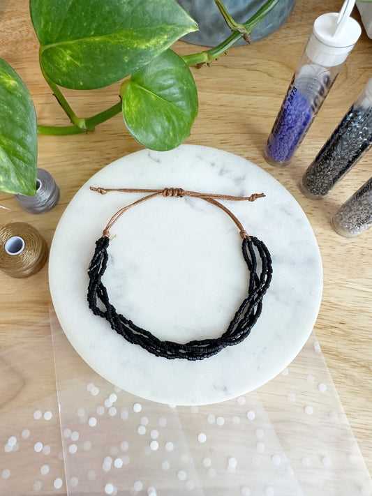 Black Matte Bracelet