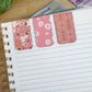 Magnetic Bookmarks in Floral Print