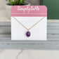 Gold Filled Gemstone Necklace