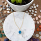Gold Filled Gemstone Necklace