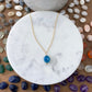 Gold Filled Gemstone Necklace