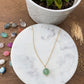 Gold Filled Gemstone Necklace