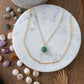 Gold Filled Gemstone Necklace