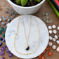 Gold Filled Gemstone Necklace