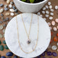 Gold Filled Gemstone Necklace